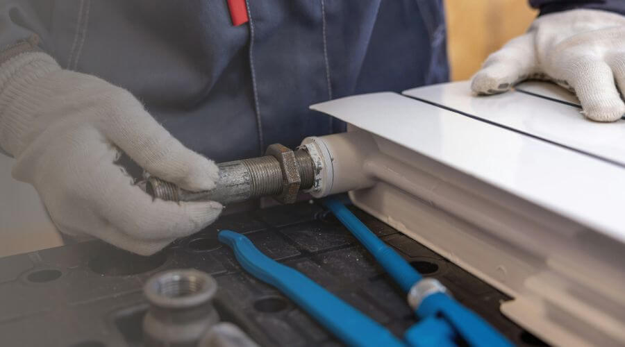 Professional sewer line replacement in New Stuyahok, AK